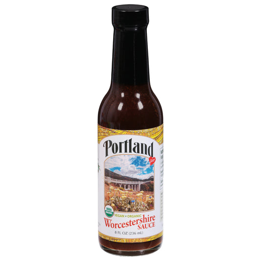 Portland Sauce Worcestershire Organic 8 Oz (Pack Of 6)