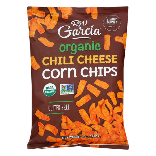 Rw Garcia Chip Corn Chili Cheese Organic 7.5 oz (Pack Of 12)