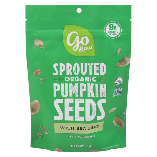 Go Raw Seeds Pumpkin 4 oz (Pack Of 10)