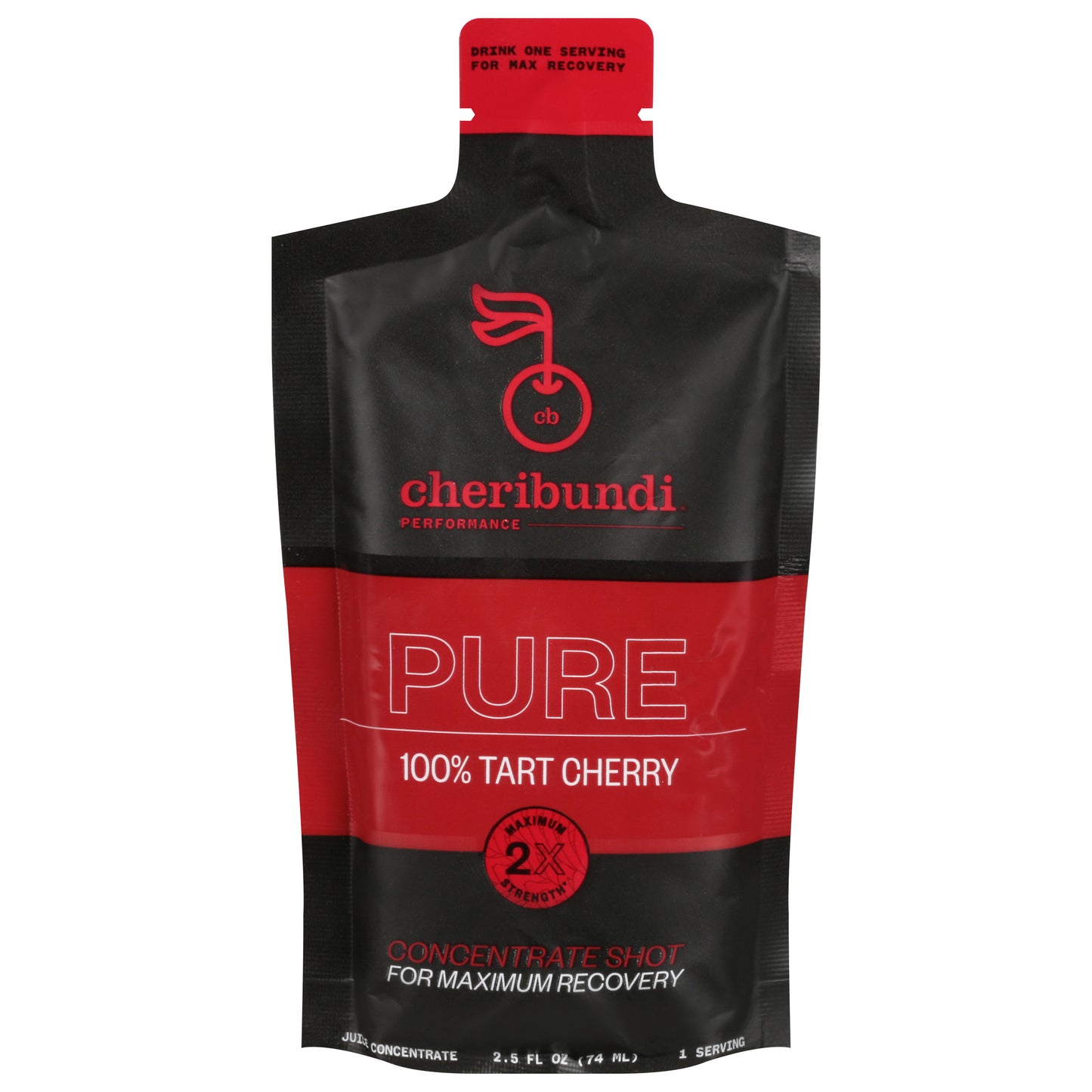 Cheribundi Shot Pure Tart Cherry 2.5 FO (Pack Of 12)
