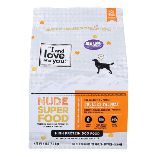 I and Love and You Nude Food - Poultry Palooz.a 5 lb (Pack of 3)