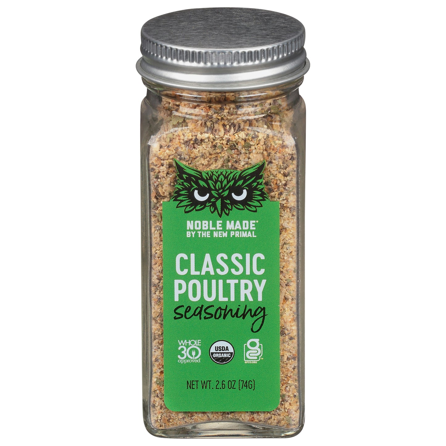 The New Primal Classic Poultry Seasoning 2.6 Oz Pack of 6