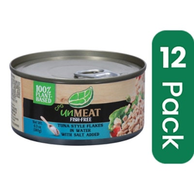 Unmeat Fishfree Tuna Water 6.35 Oz (Pack of 12)