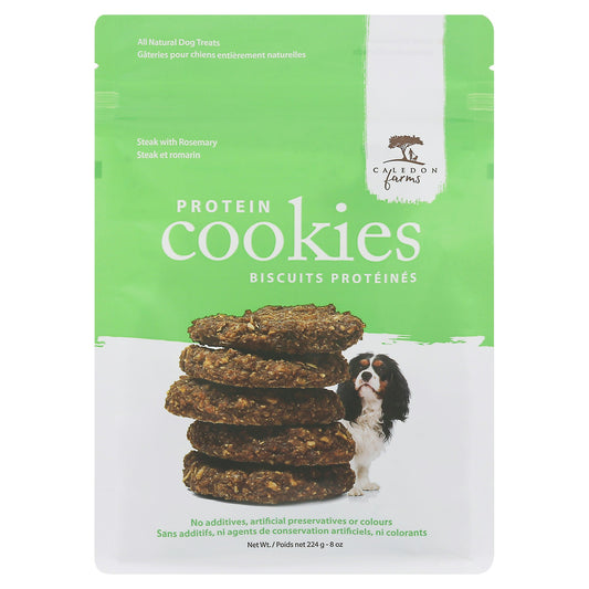 Caledon Farms Cookie Dog Steak Rosemary 8 Oz Pack of 4