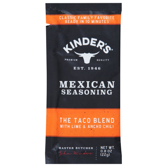 Kinders Seasoning Taco Blend 0.8 oz (Pack Of 15)