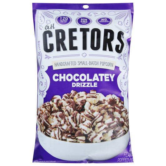 Gh Cretors Popcorn Chocolately Drizzle 5.5 oz (Pack Of 12)