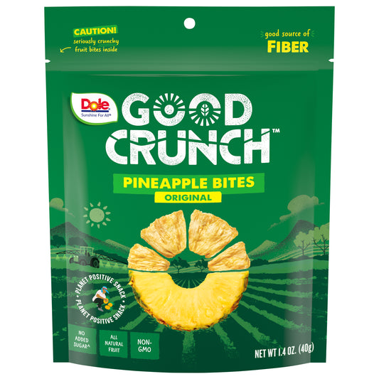 Dole Bites Pineapple Original 1.4 Oz (Pack Of 6)