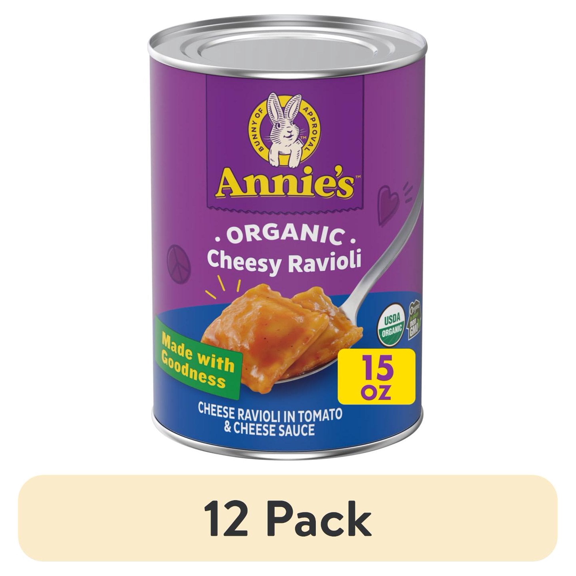Annie's Homegrown Pasta Ravioli Cheesy
