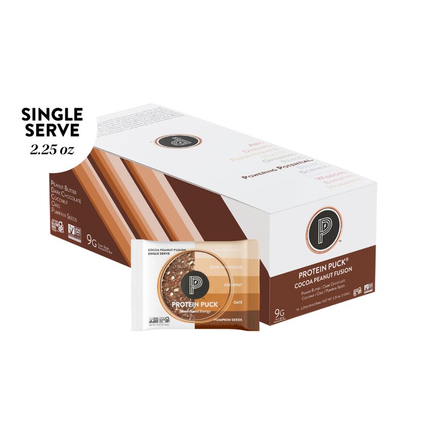 Protein Puck Bar Fusion Chocolate Peanut Butter