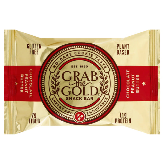 Grab The Gold Bar Protein Chocolate Peanut Butter 2 oz (Pack Of 12)