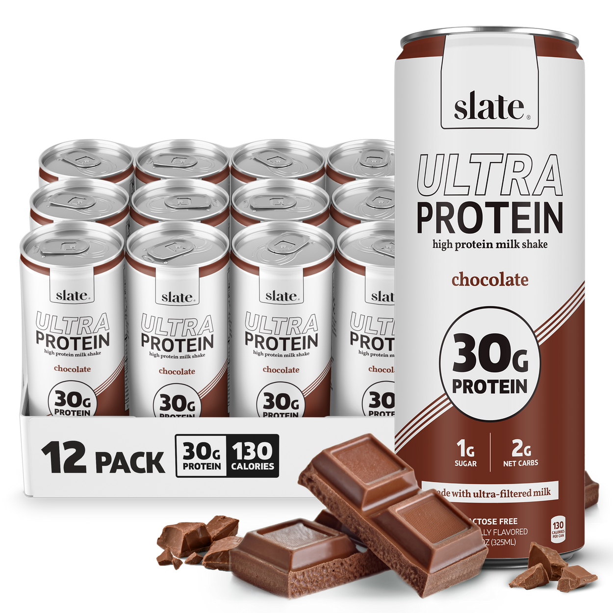 Slate Protein Ultra Chocolate Beverage Ready To Drink