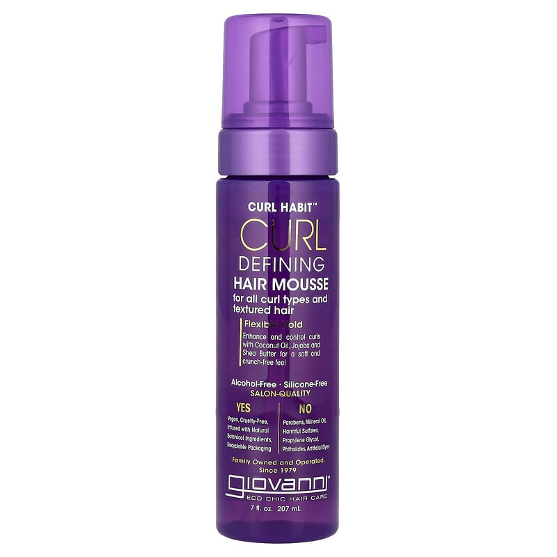 GIOVANNI COSMET (Pack Of 6) Giovanni Cosmetics Defining Mousse Curl Habit 7 Fl Oz