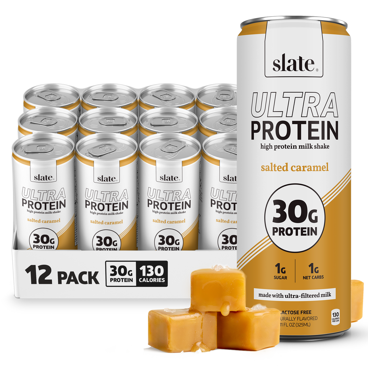 Slate Protein Ultra Salted Caramel Ready To Drink