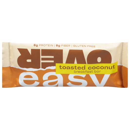 Over Easy Bar Toasted Coconut Breakfast 1.8 oz (Pack Of 12)