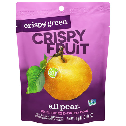 Crispy Green Pear Dried Single Serve 0.53 oz (Pack Of 12)