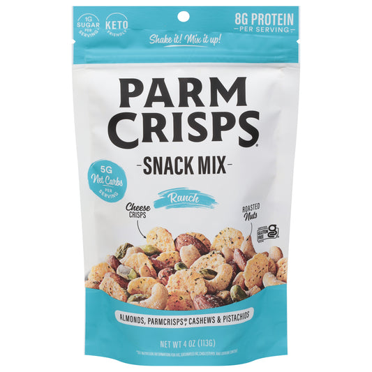 Parm Crisps Snack Mix Ranch 4 Oz (Pack Of 12)