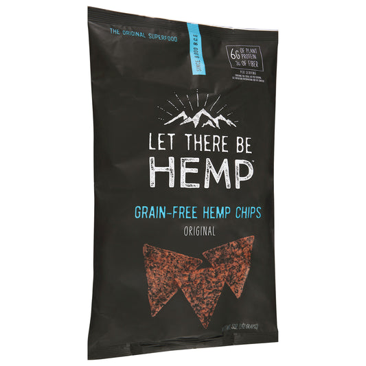 Let There Be Hemp Chip Hemp Original 5 Oz (Pack of 12)