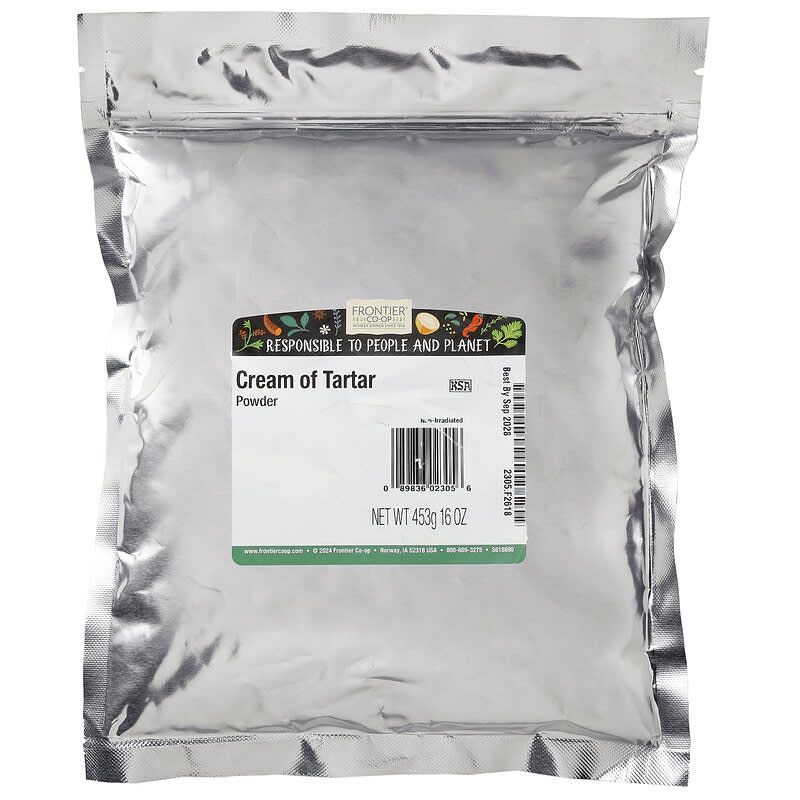 FRONTIER BULK (Pack of 5) Frontier Bulk Cream Tartar Powder 16 Oz