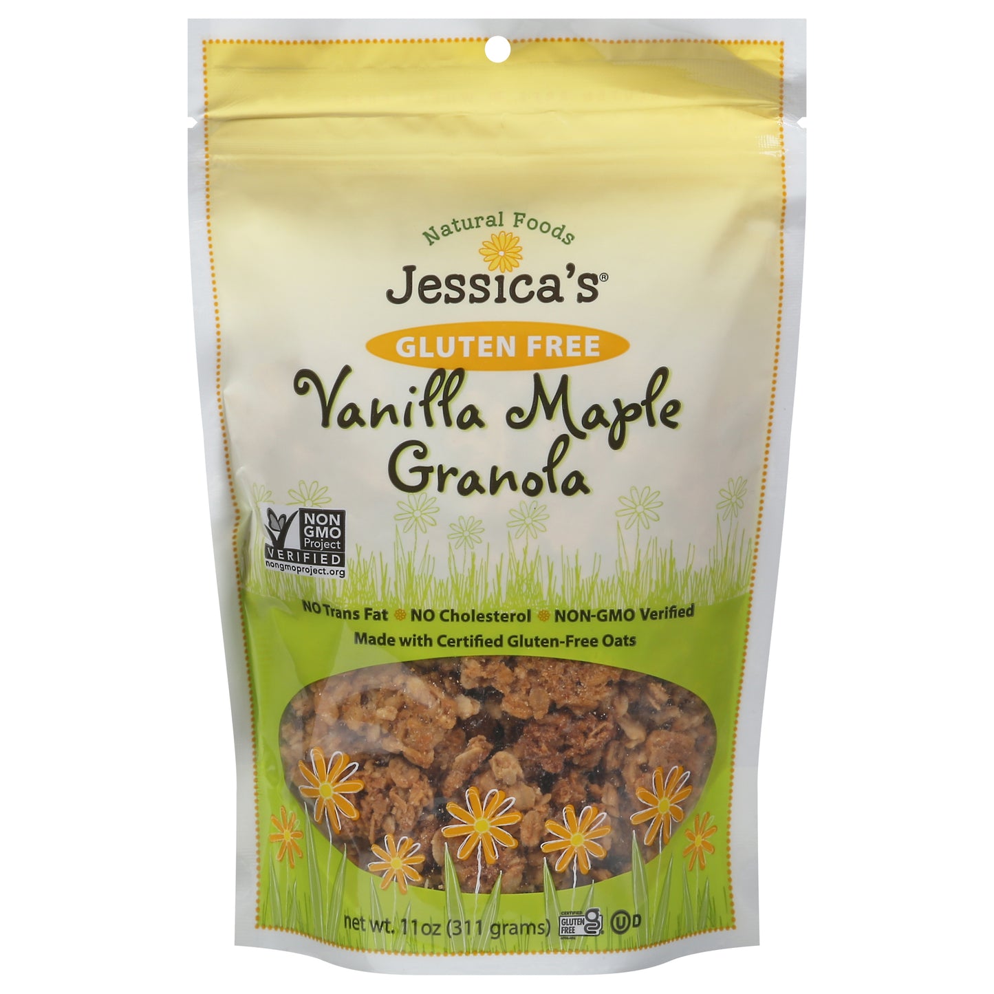 Jessicas Natural Foods Granola Vanilla Maple 11 oz (Pack Of 6)