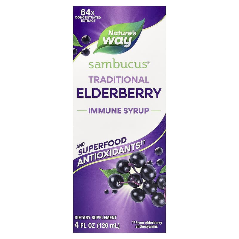 Nature's Way Sambucus Organic Syrup