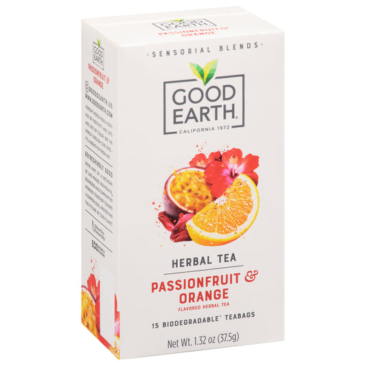 Good Earth Tea Passionfruit Orange 15 Bag (Pack Of 5)