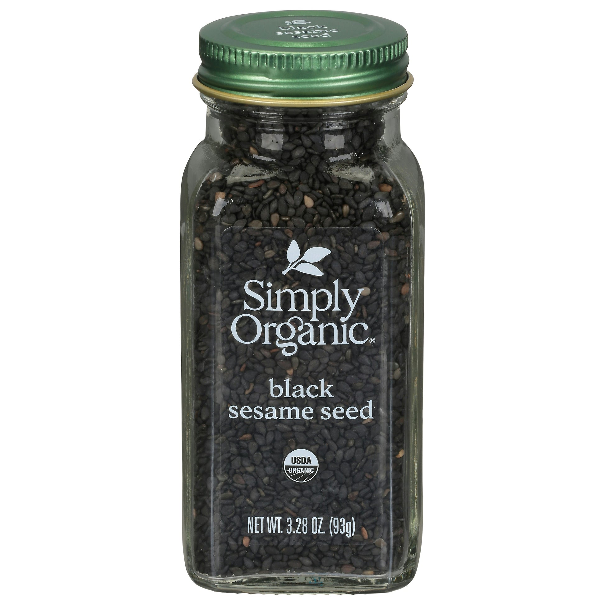 Simply Organic Seasoning Seeds Black Sesame 3.28 oz (Pack of 6)