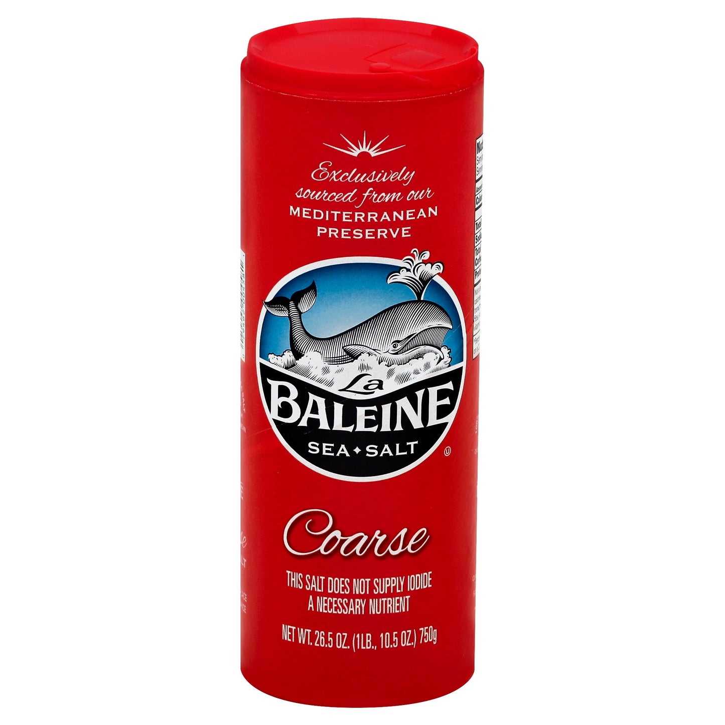 La Baleine Sea Salt Course 26.5 oz (Pack of 12)