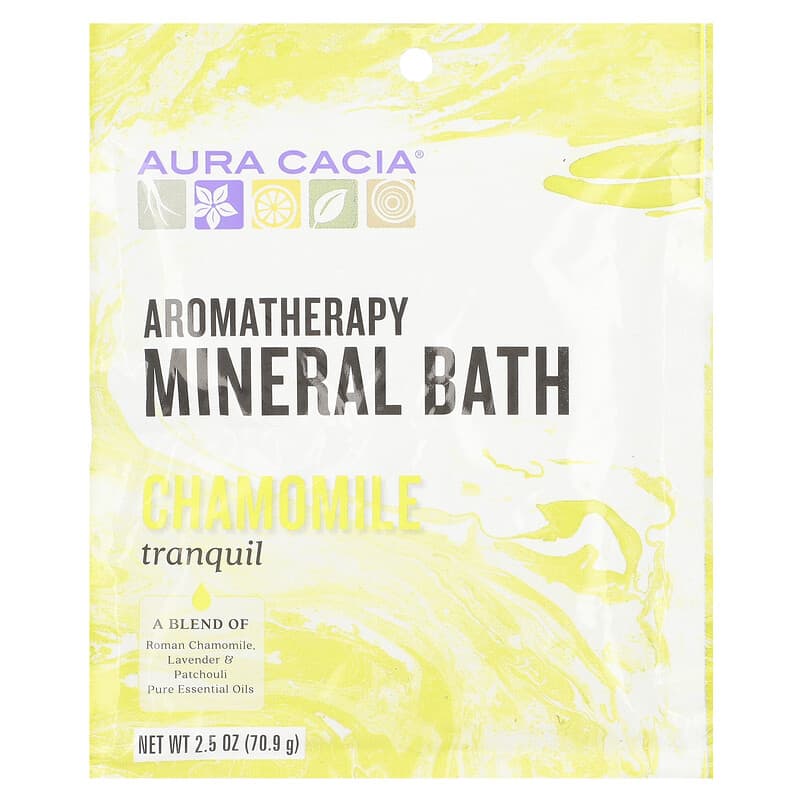 AURA CACIA (Pack Of 12) Aura Caicia Bath Mineral Chamomile Tranquil 2.5 Oz