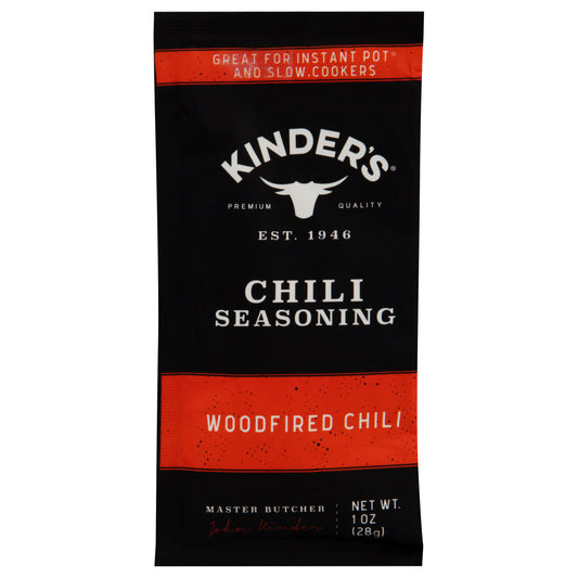 Kinders Seasoning Woodfired Chili 1 oz (Pack Of 15)