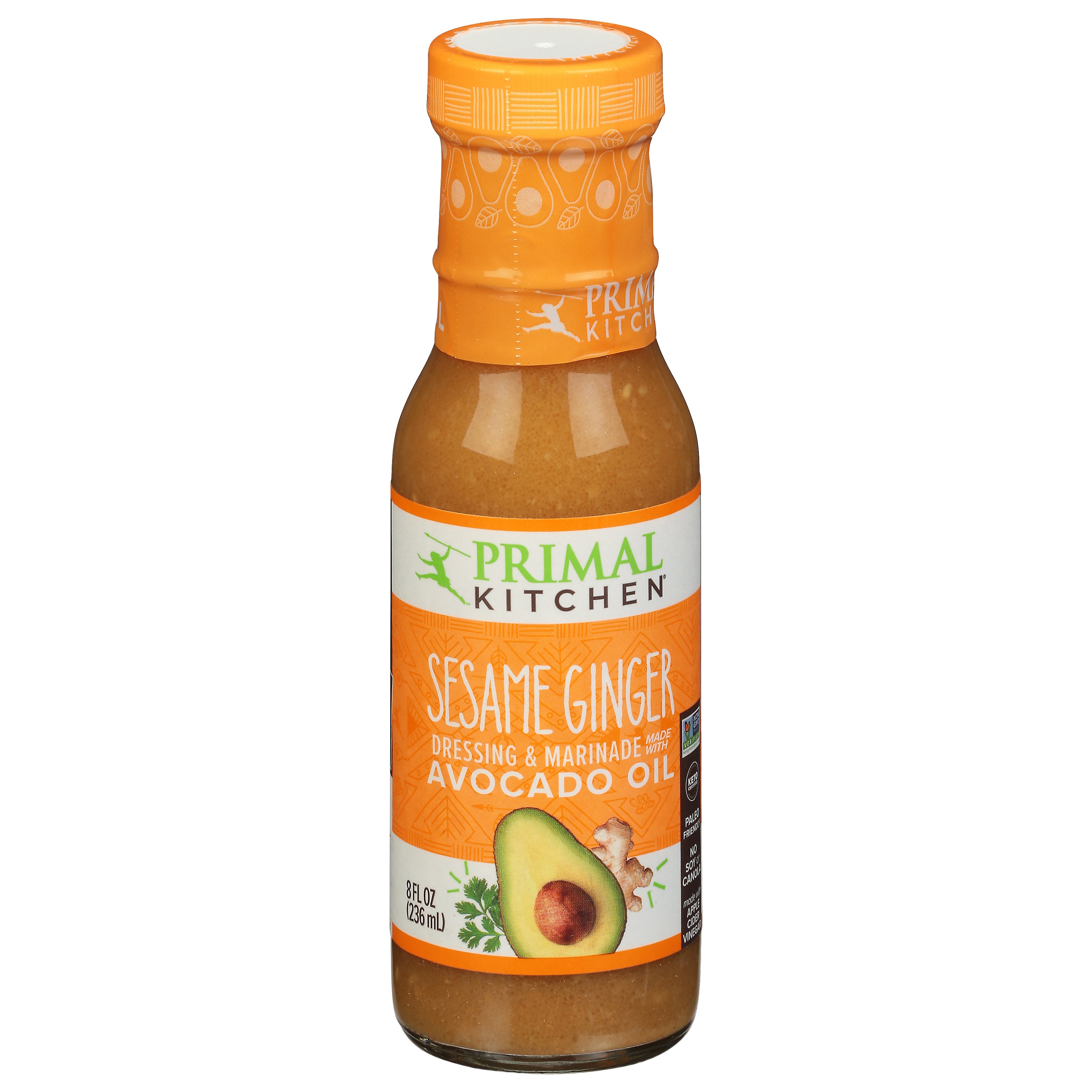Primal Kitchen Dressing Vinaigrette Sesame Ginger