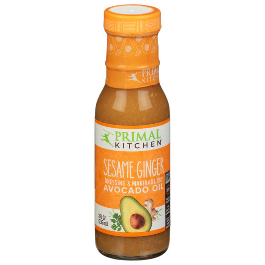 Primal Kitchen Dressing Vinaigrette Sesame Ginger 8 oz (Pack Of 6)