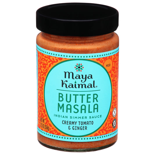 Maya Kaimal Sauce Simmer Butter Masala 12.5 Oz (Pack Of 6)