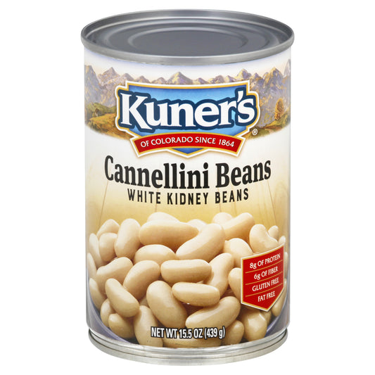 Kuners Beans Cannellini 15 oz (Pack Of 12)