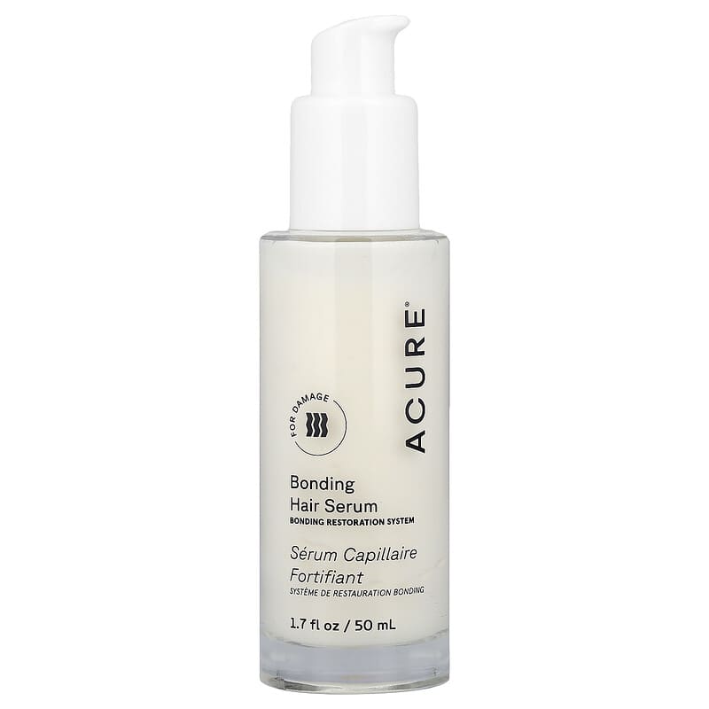 ACURE (Pack of 5) Acure Serum Hair Bonding Scalp & Hair Treatment 1.7 Fl Oz