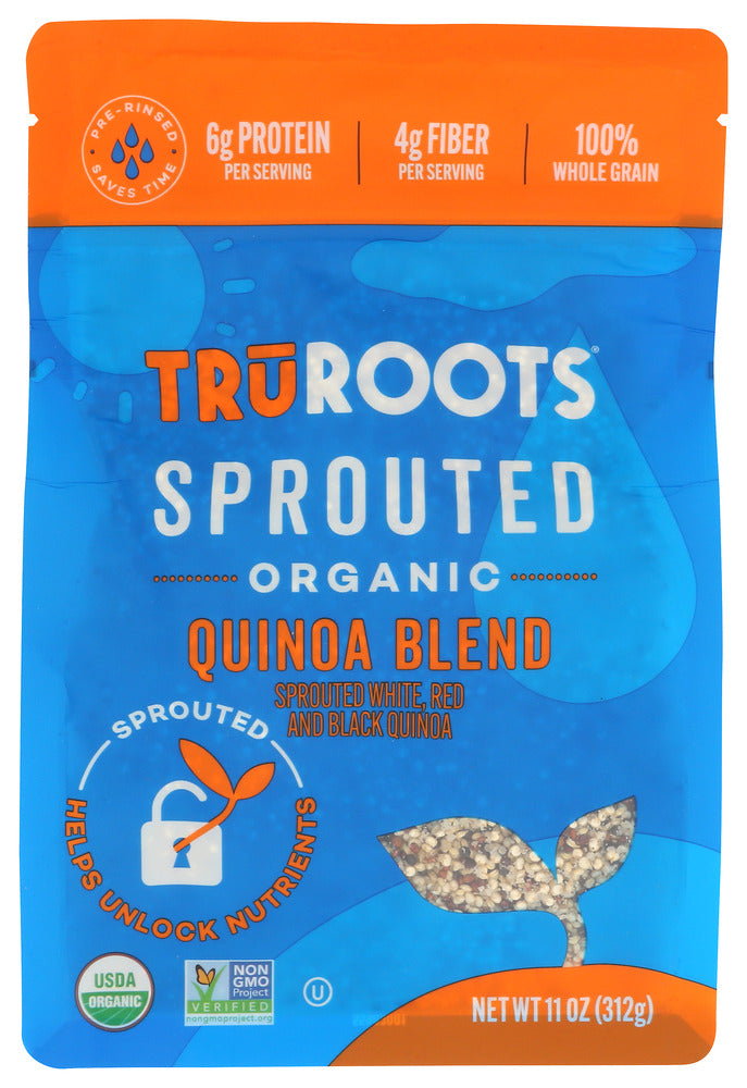 Truroots Sprouted Quinoa Blend Grain Package