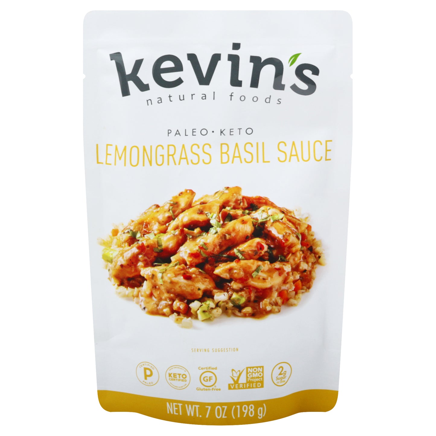 Kevins Natural Foods Sauce Lemongrass Basil 7 oz (Pack Of 12)