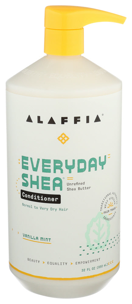 ALAFFIA (Pack of 5) Alaffia Vanilla Mint Conditioner Moisturizing Hair Conditio 32 Fl Oz