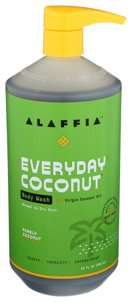 ALAFFIA (Pack of 5) Alaffia Wash Body Everyday Coconut Body Wash 32 Fl Oz