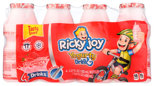 Ricky Joy Yogurty Strawberry Beverage