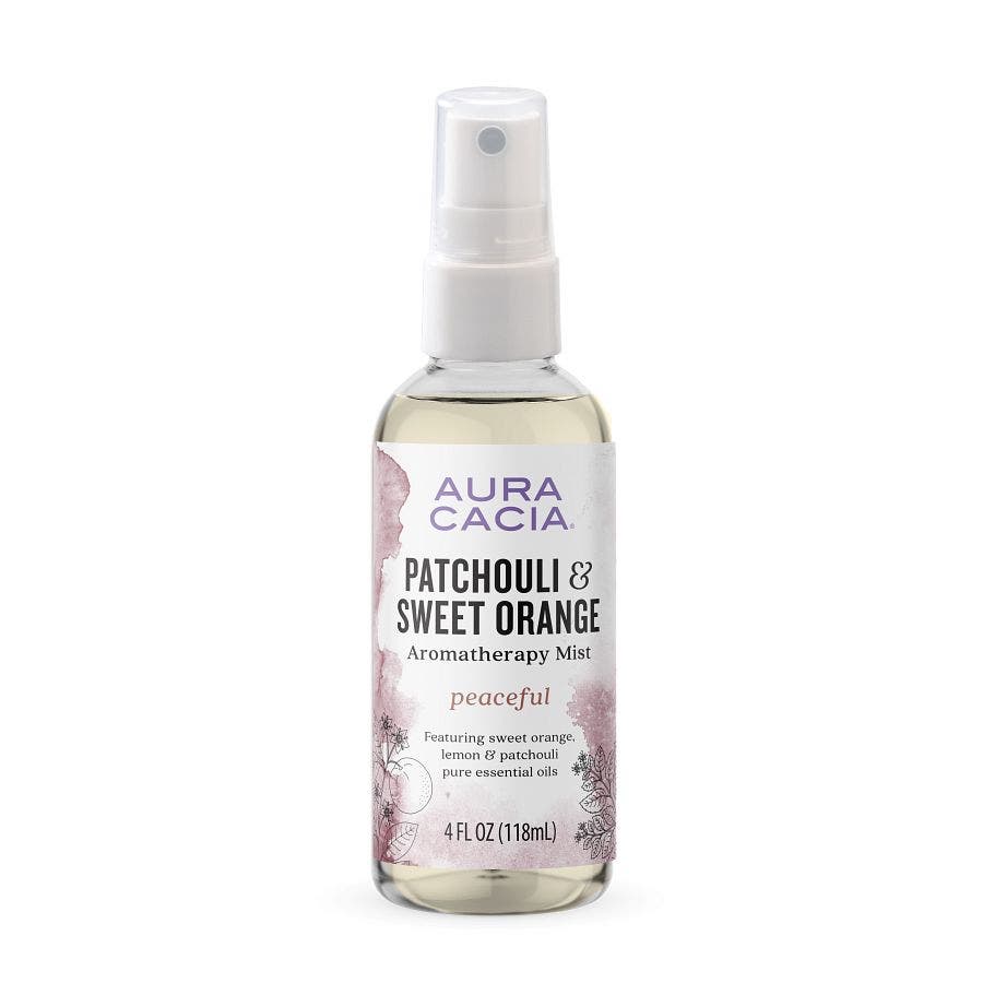 AURA CACIA (Pack of 6) Aura Cacia Aroma Mist Patchouli Sweet Orange 4 Oz