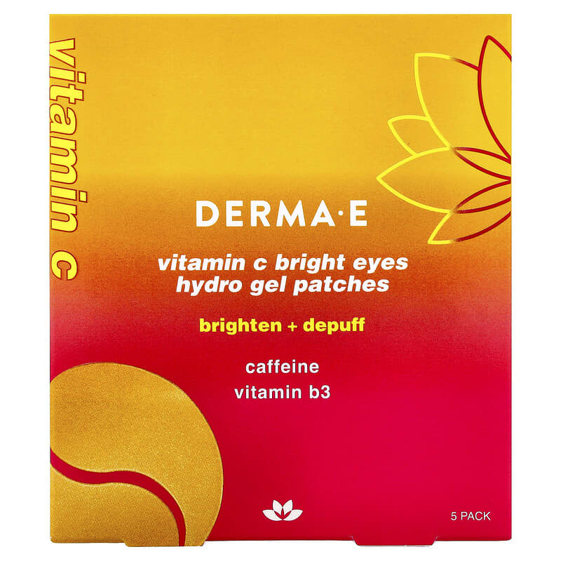 Derma E Gel Patch Eyes Vitamin C