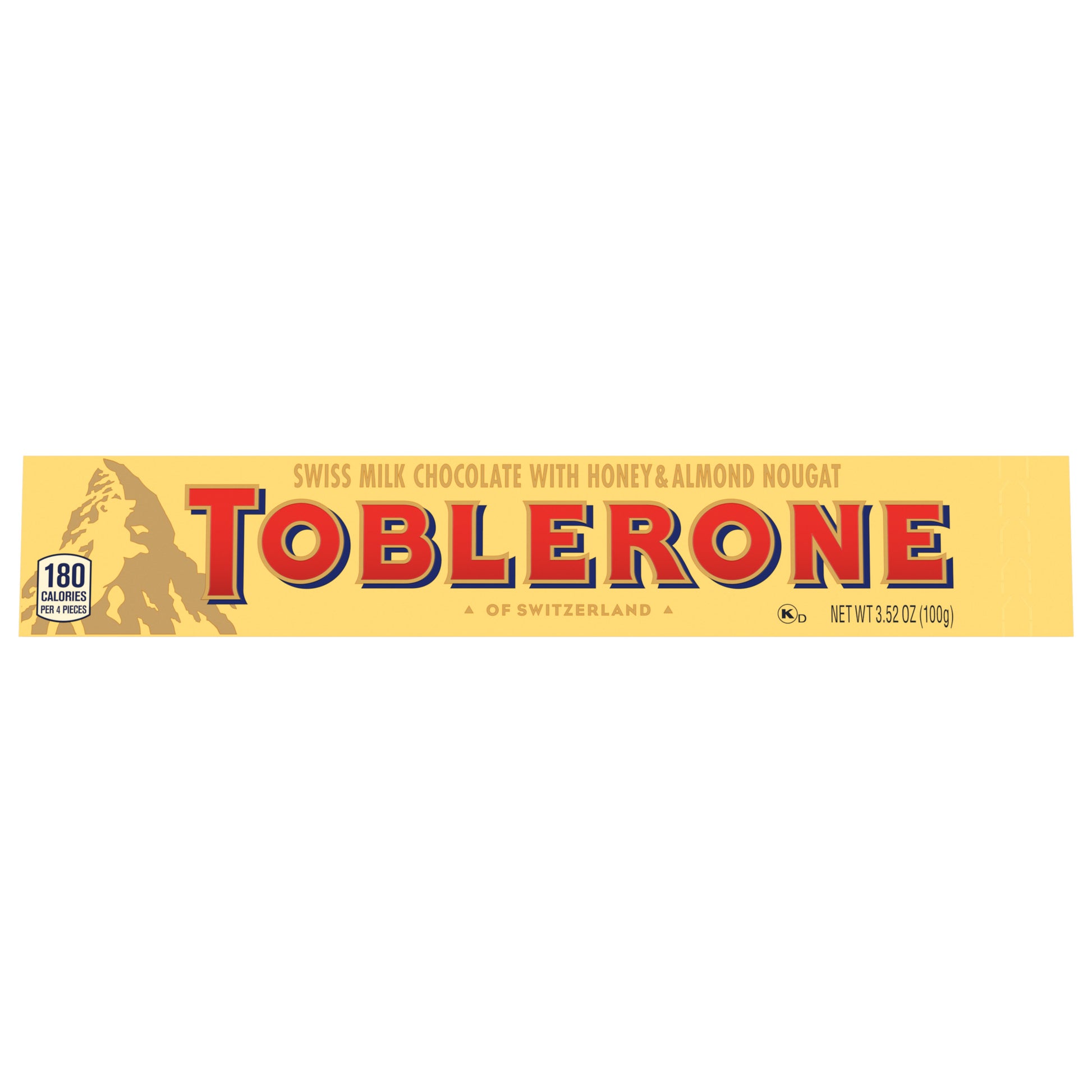 Toblerone Chocolate Bar Milk 3.52 oz (Pack Of 20)