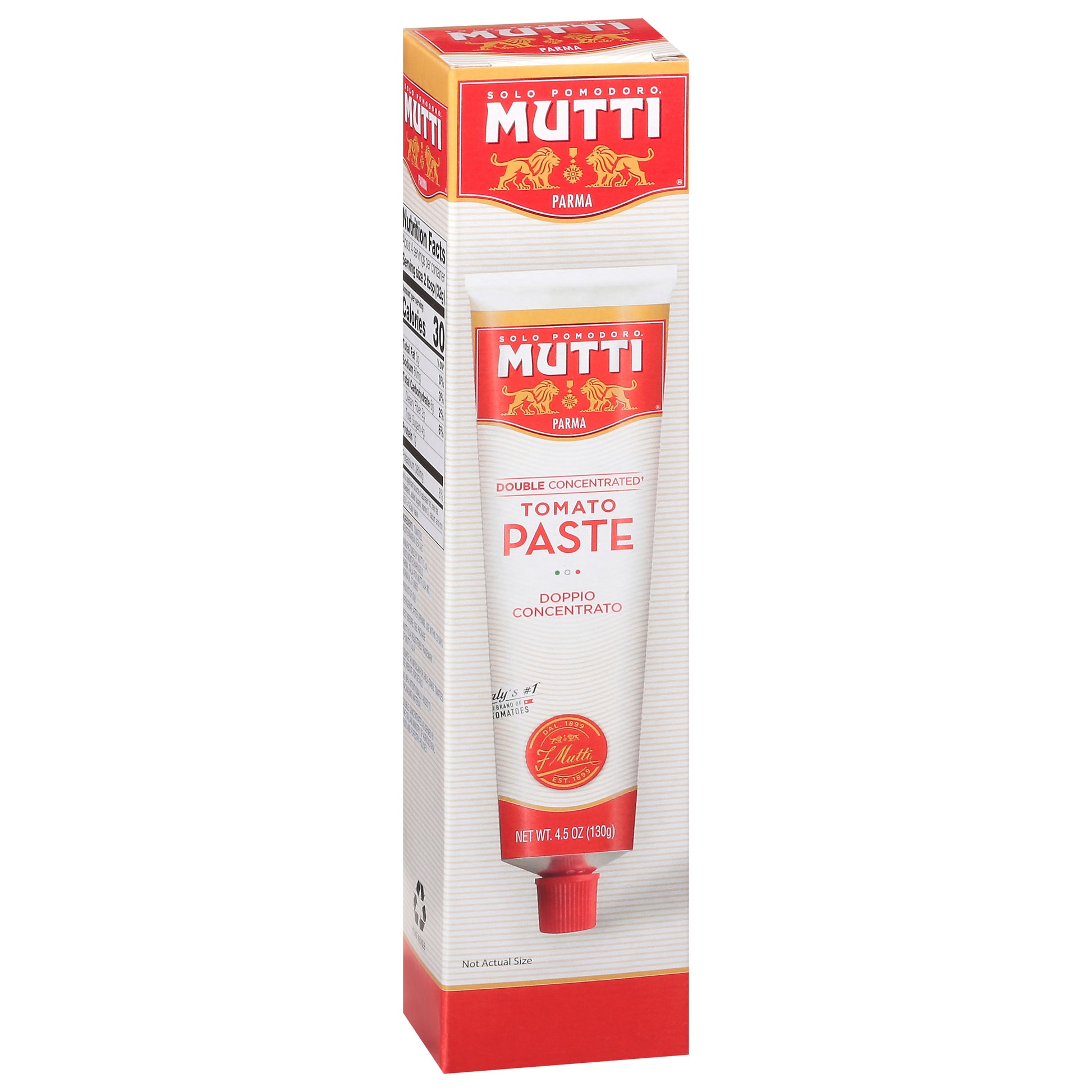 Mutti Tomato Paste Tube 4.5 oz (Pack Of 12)