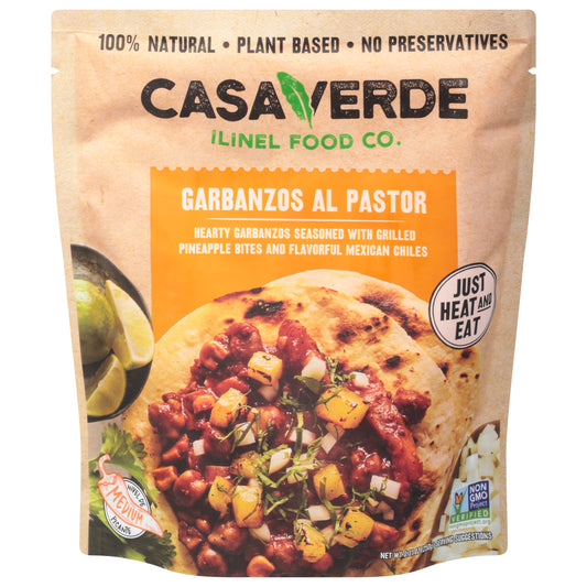 Casa Verde Garbanzos Al Pastor 8.81 Oz (Pack Of 6)