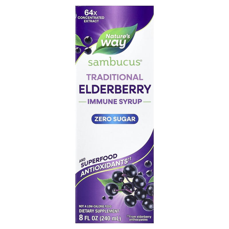 Nature's Way Sambucus Sugar Free Syrup