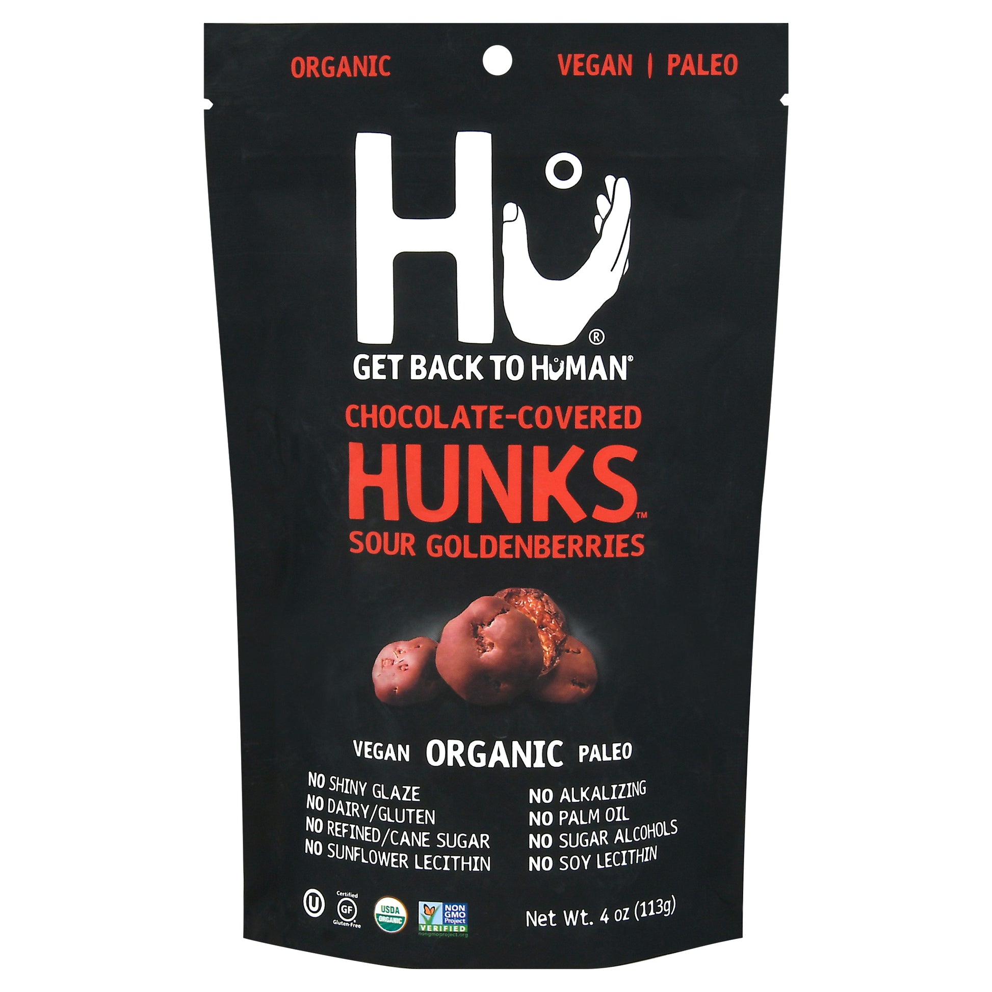 Hu Chocolate Hunks Goldenberry 4 oz (Pack Of 6)