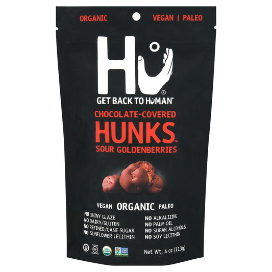 Hu Chocolate Hunks Goldenberry 4 oz (Pack Of 6)