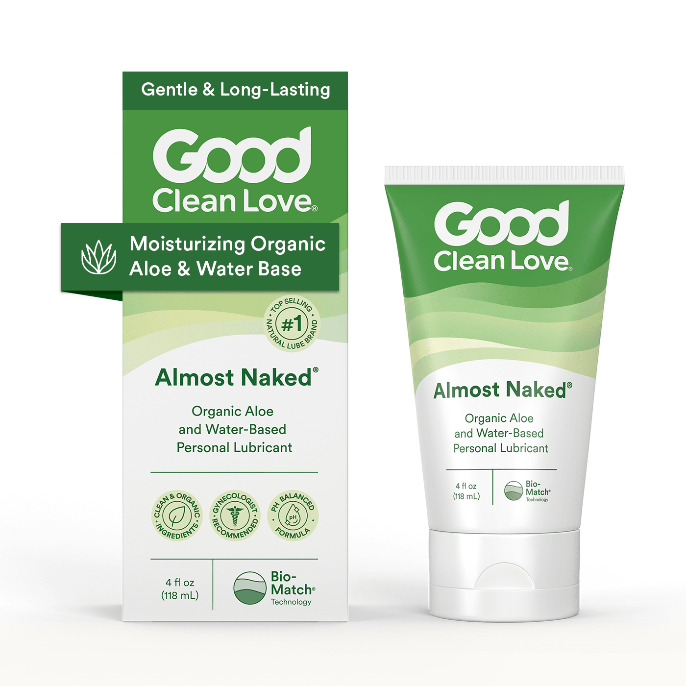 GOOD CLEAN LOVE (Pack of 6) Good Clean Love Organic Lubricant 4 Oz