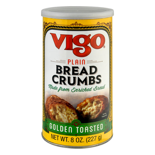 Vigo Bread Crumb Plain 8 Oz (Pack of 12)
