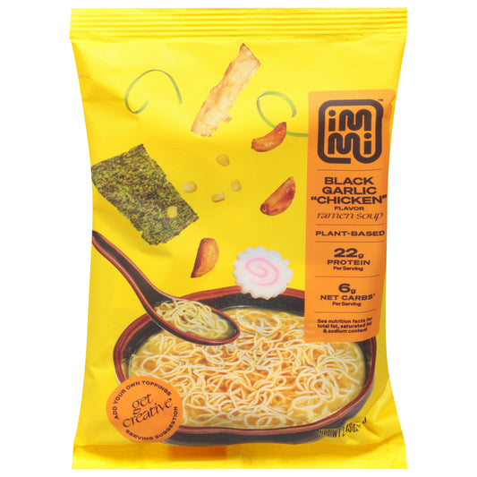 Immi Ramen Black Garlic Chicken 2.4 Oz (Pack of 6)